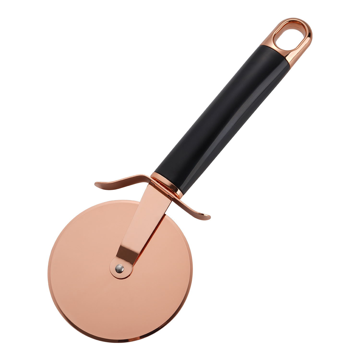 8.5cm Wheel Stainless Steel Roller Pizza Cutter Wheel Pizza Cutting Slicer Baking Cutter Convenience Kitchen Gadget Baking Tool: a