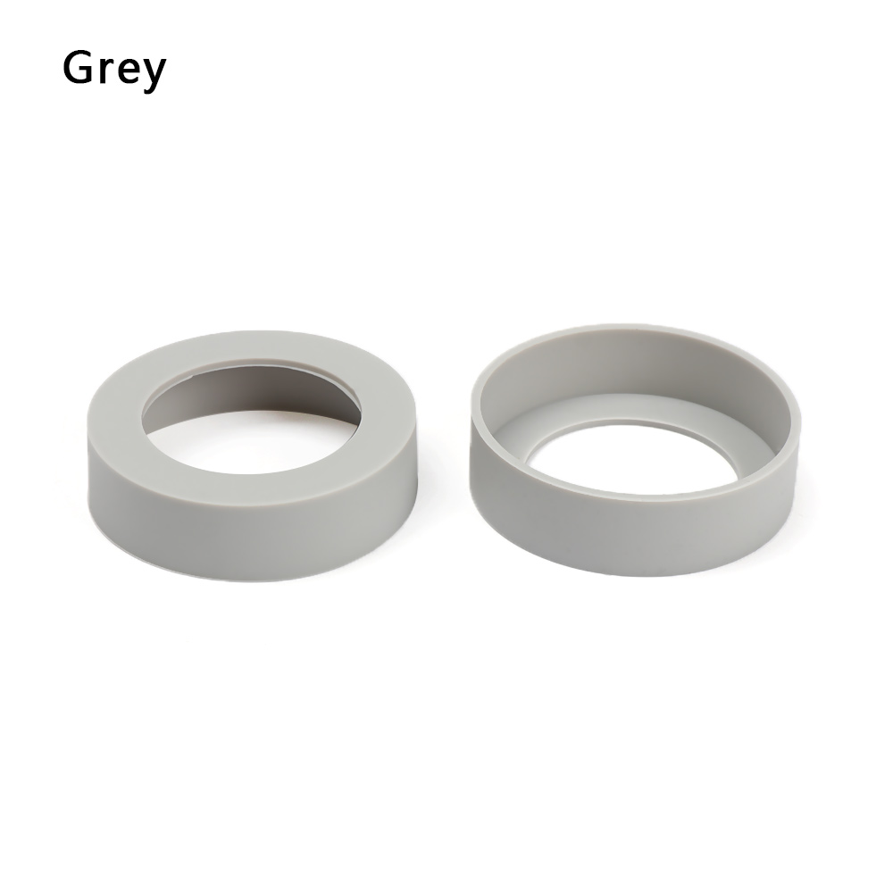 Posavasos de silicona para Taza Termo, tapetes de mesa duraderos antideslizantes, tapete de taza de aislamiento redondo, almohadilla anticaída para botella de agua y bebida, herramienta de cocina: Amarillo claro