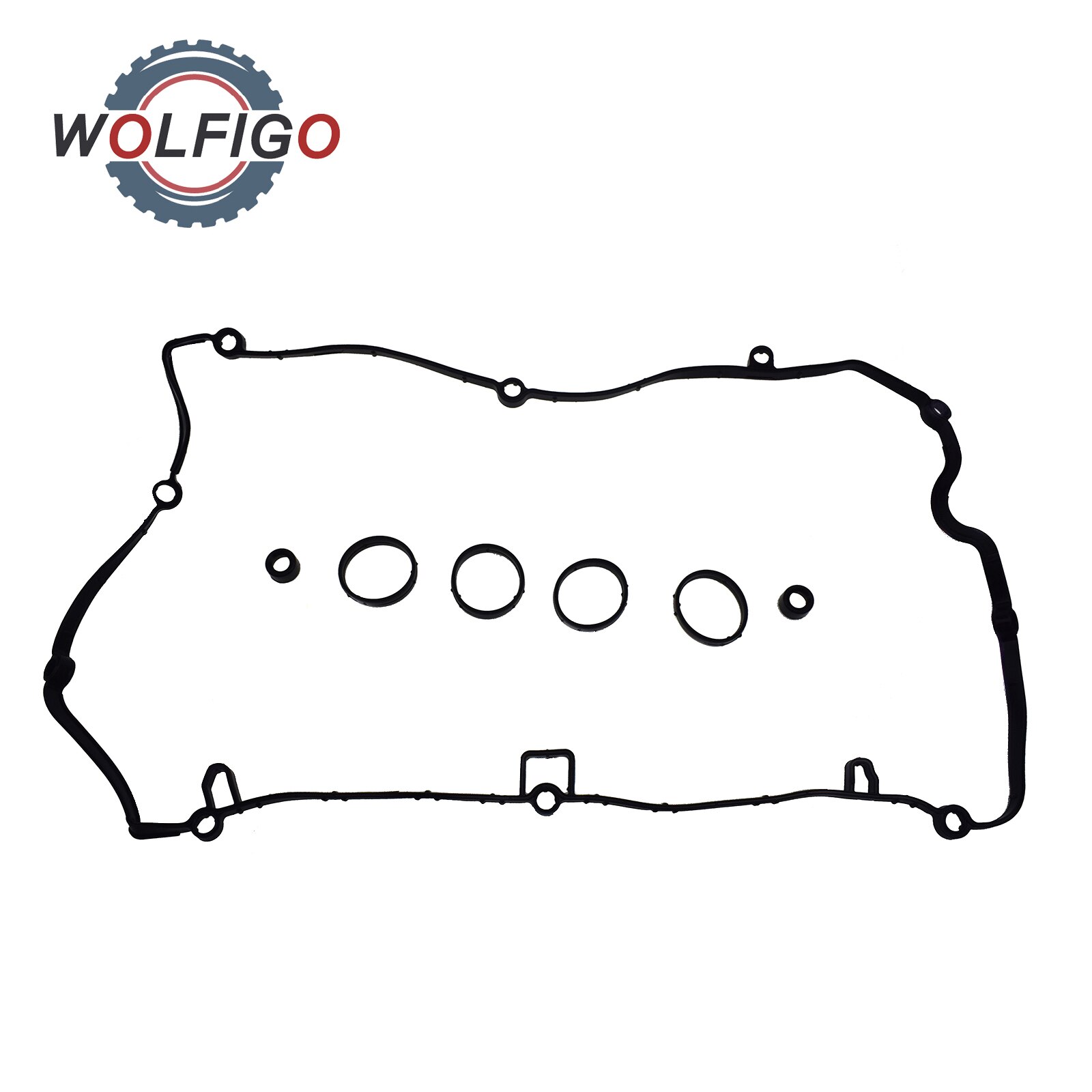 WOLFIGO Engine Valve Cover Gasket Set 11127582400 For BMW Mini Cooper S and JCW N18 R55 R61