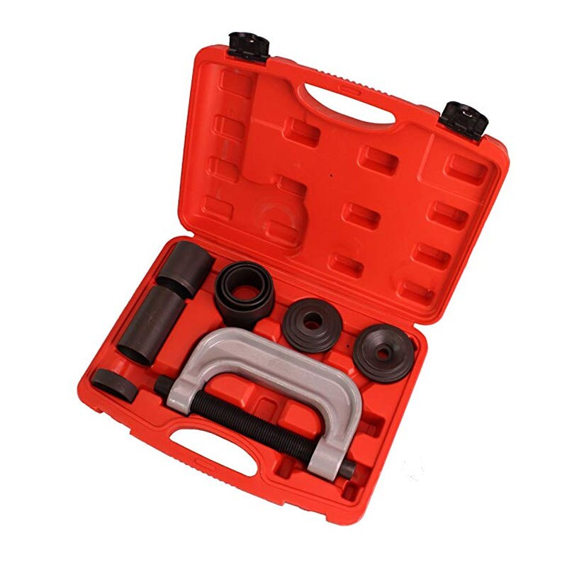 Ball Joint Press Set Ball Joint Tool, Bushing Removal Tool Service Tool Kit with 4-Wheel Drive 4WD Adapter