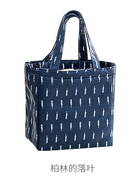 Lady oxford isoleret snor madpakke dame transportabel tote køligere picnic rejse madkasse arrangør multi-styles: D