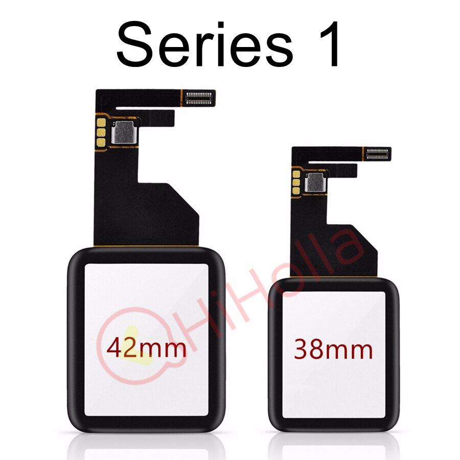 Voor apple watch-serie 1 2 3 4 5 touchscreen-digitizerpaneelsensorglas voor apple watch 5- aanraakscherm 38mm 42mm 40mm 44mm