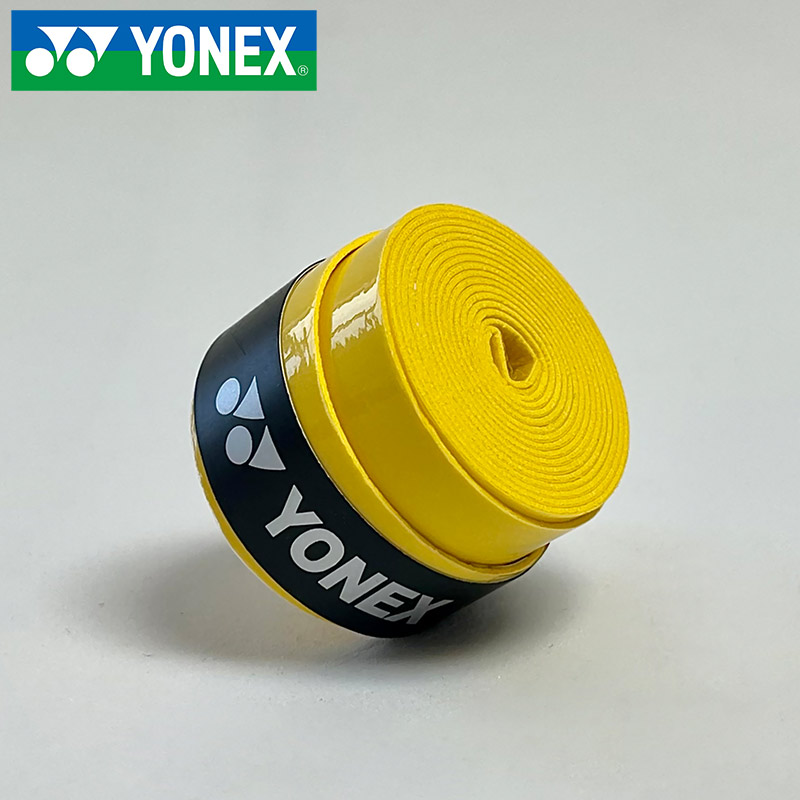 YONEX Overgrip raqueta de bádminton viscosa antideslizante absorbente de sudor Yy cinta plana mango de agarre tenis deportes cinta envuelta: Castaño