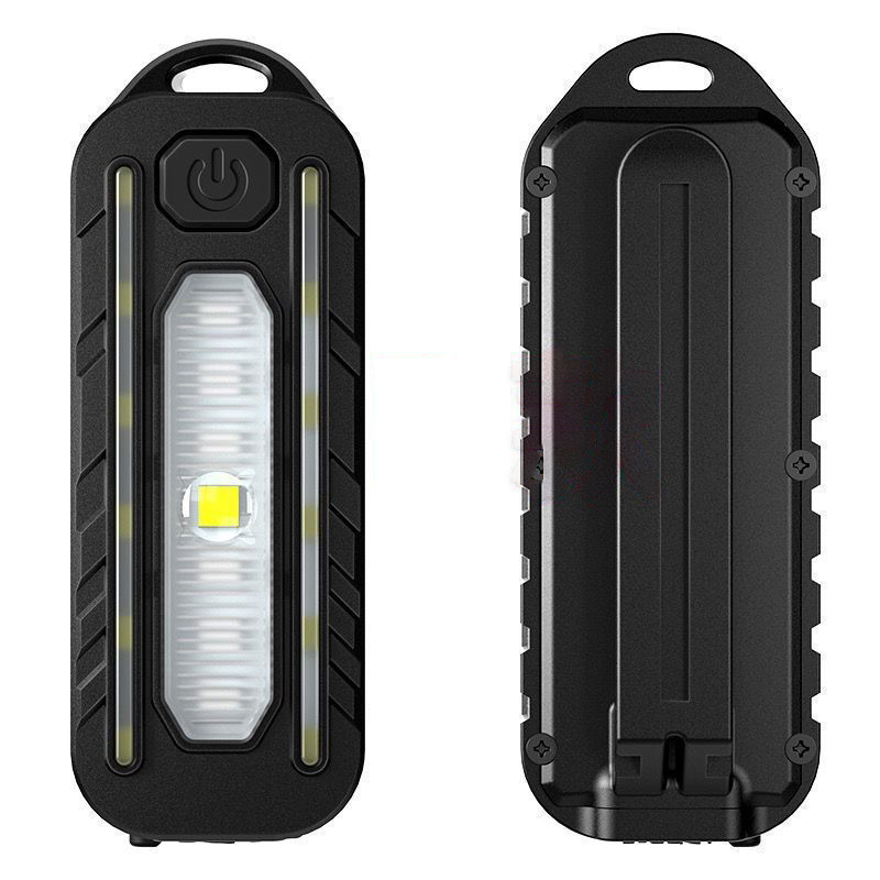 Luz de policía de hombro roja y azul con Clip, linternas recargables por USB, linterna de advertencia de seguridad para bicicleta