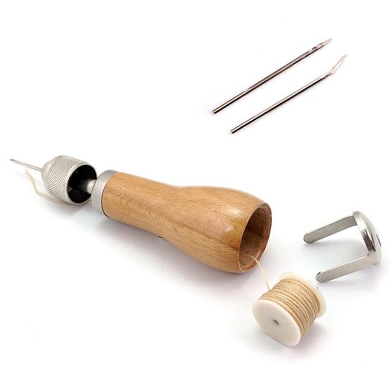 Lederen Hand Stitcher Stiksels Machine Lederen Carving Stiksels Tool Lederen Carving Haak Priem