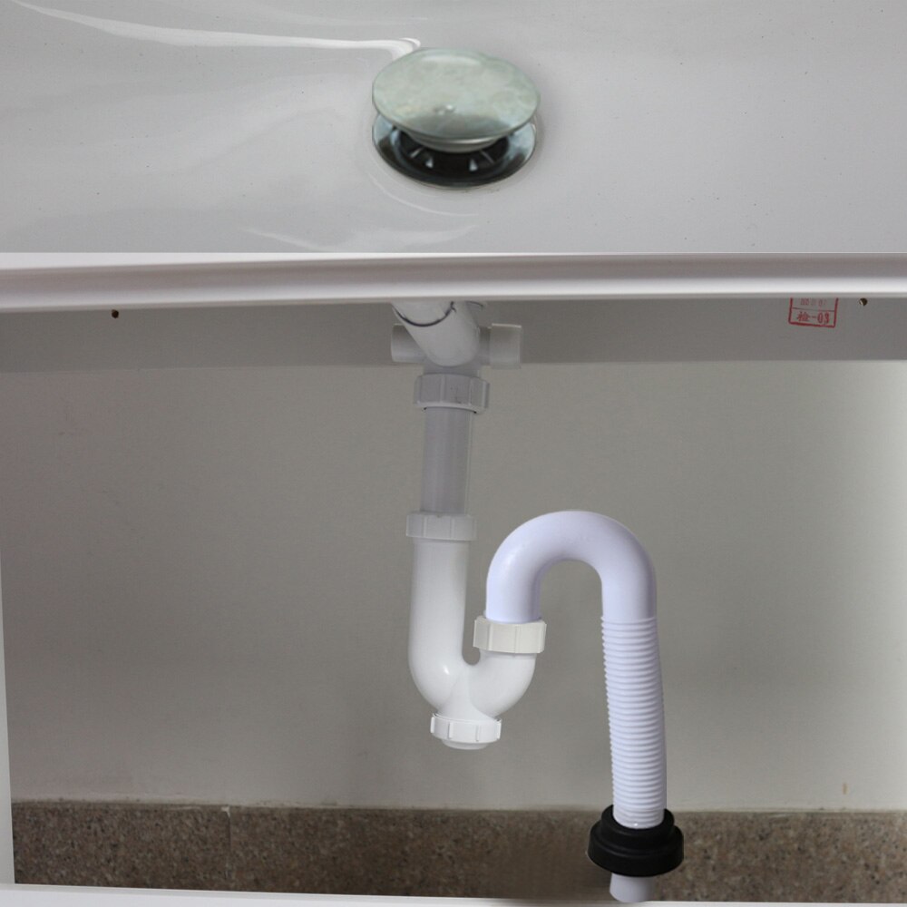 Basin Drain hose Kit bathroom or washing Bash Drainage system basin Drain waste pipe into the floor Sink Strainer Disposer