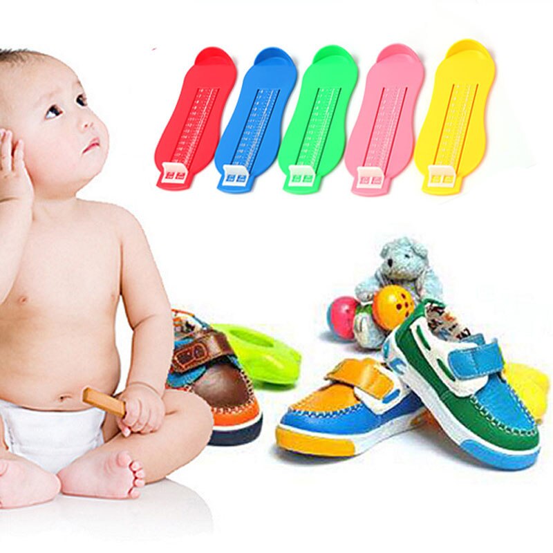 Baby Foot Shoe Size Measure Tool Kids Children Infant Shoes Device Ruler Kit For Kids Shoes Fittings Gauge K0027