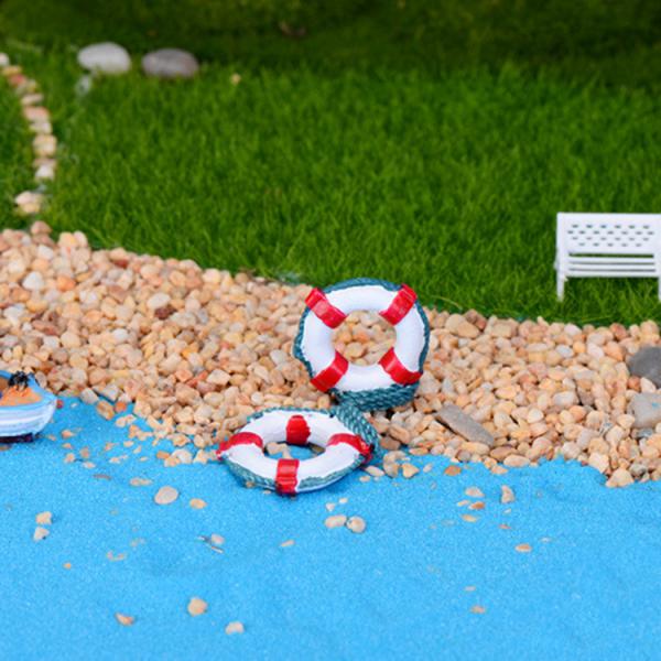 2Pcs Mediterrane Stijl Decoratieve Reddingsboei Thuis Marine Beach Decor