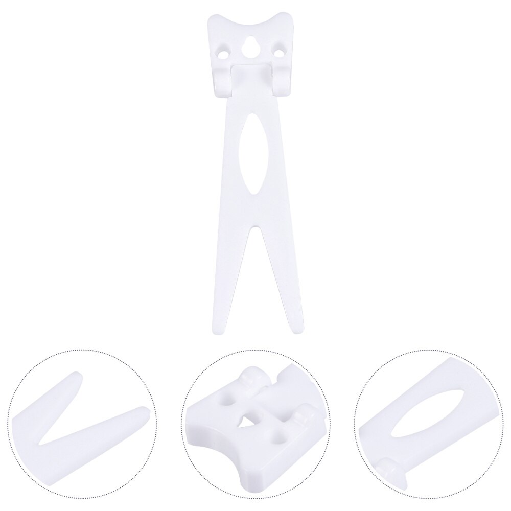 50pcs Photo Frame Dovetail Brackets Photo Frame Holders Photo Frame Supports: White