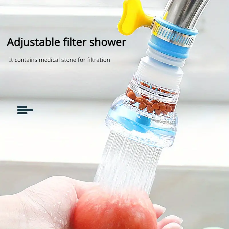 360 Graden Draaibare Telescopische Filterkraan Anti Splash Water Uitschuifbaar Maifanshi Waterzuivering Praktisch Klein Gereedschap