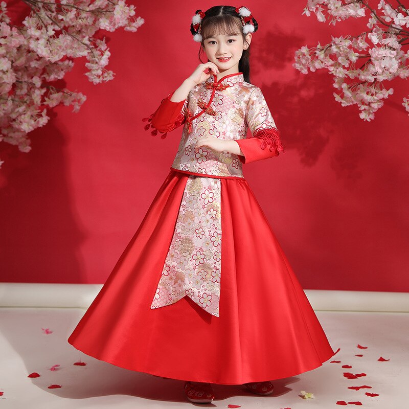 Hanfu abito tradizionale cinese per bambina abito – Grandado