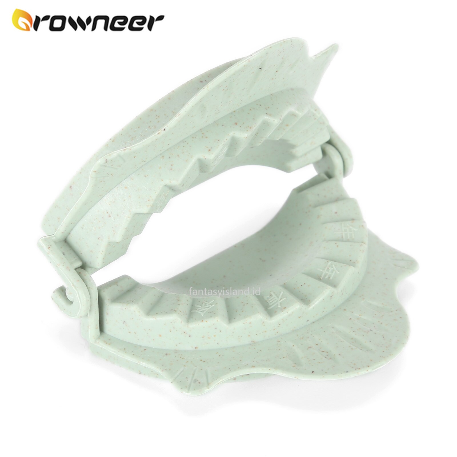 Diy Dumplings Mold Niet-toxisch Tarwe Stro Jiaozi Mallen Handig Dumpling Maker Keuken Ronde Gezicht Schil Automatische Gebak Gadgets