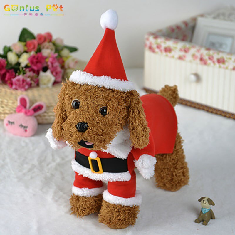 Huisdieren Hond Kerst Cape Jurk Warmte Zachte Plezier Kleding Modieuze Voor Kleine Medium Grote Hond Accessoires Gonius Huisdier
