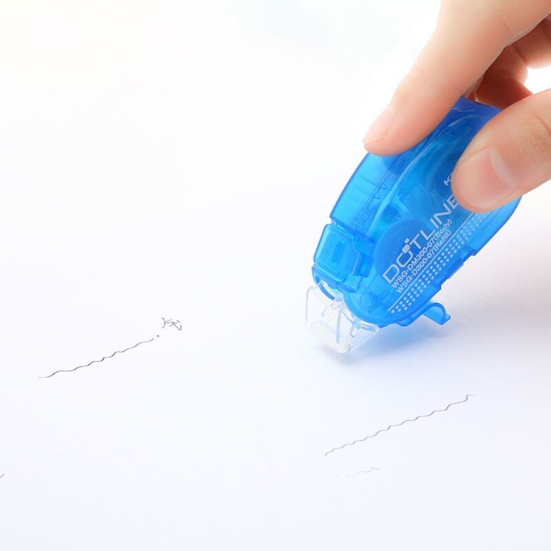 Mini Double Sided Adhesive Roller Tape Glue Dot Liner Petit Disposable For DIY Q39D