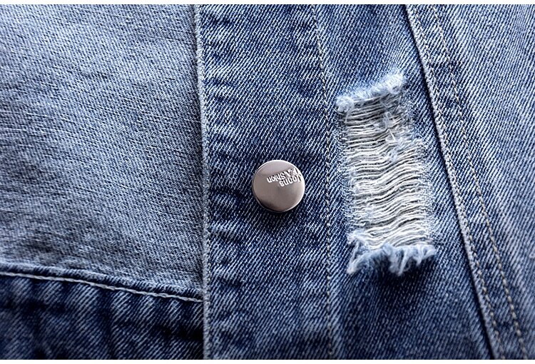 5xl ærmer uden ærmer til kvinder sommer vest denim vest casual korte jeans jakke perlehul slank jeans frakke