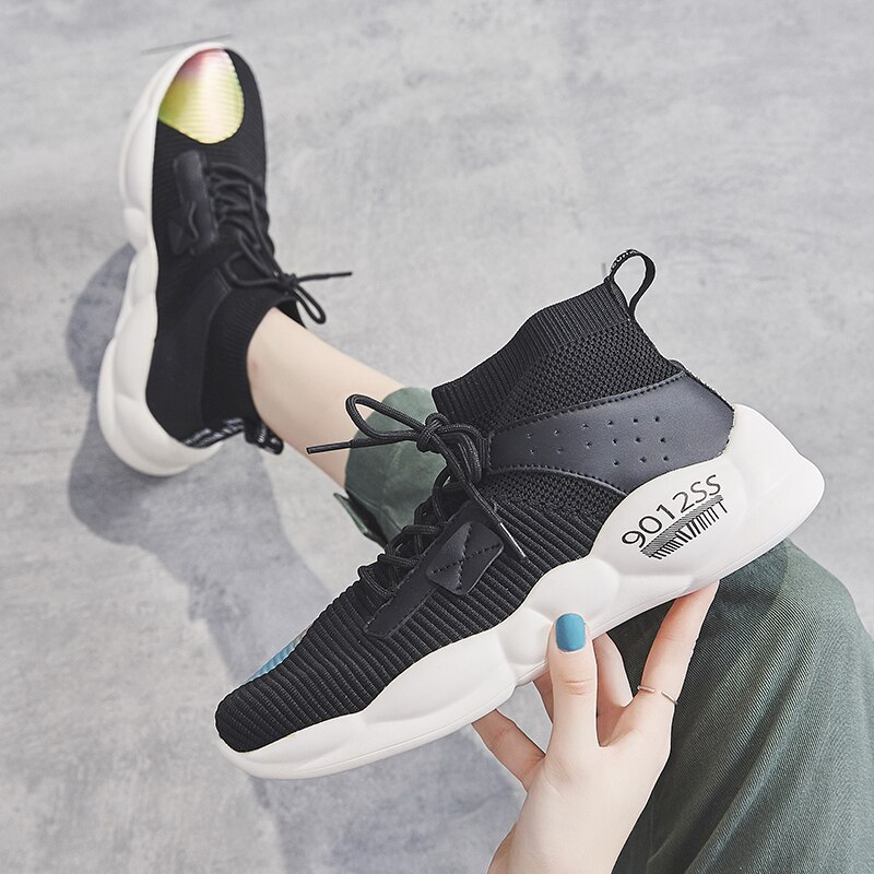 Wwkk Najaar Vrouwen Sportschoenen Trend Outdoor Comfortabele Wandelschoenen Vrouw Sneakers Loopschoenen