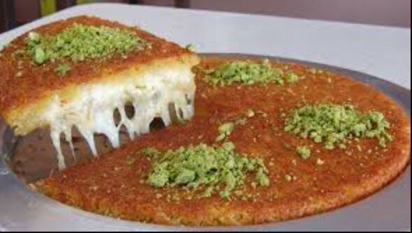 Kunefe Plaat Koken En Borden Voor Kunafa, Kataifi, Knafeh En Geraspte Phyllo Deeg, 12,5 Cm Kleine Maat Gemaakt In Turkije