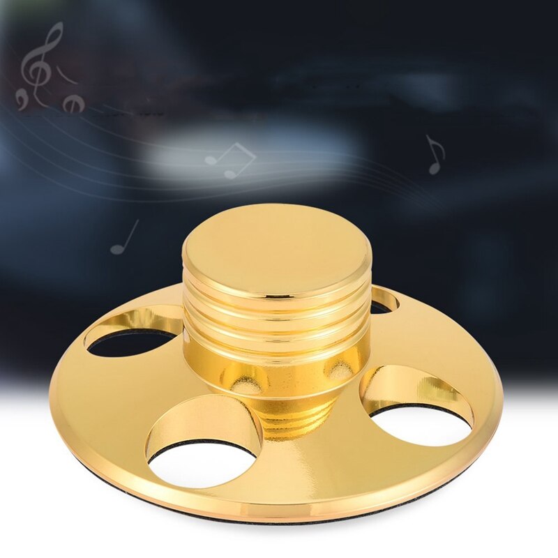 Audio Lp Vinyl Record Player Turntables Pure Copper Disc Stabilizer Record Player Weight Clamp Turntable Hifi