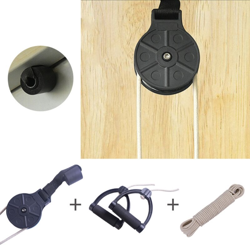 T4MF Shoulder Pulley, Overhead Shoulder Pulley for Physical Therapy, Pulley with Foam Handles, System for Rehabilitation