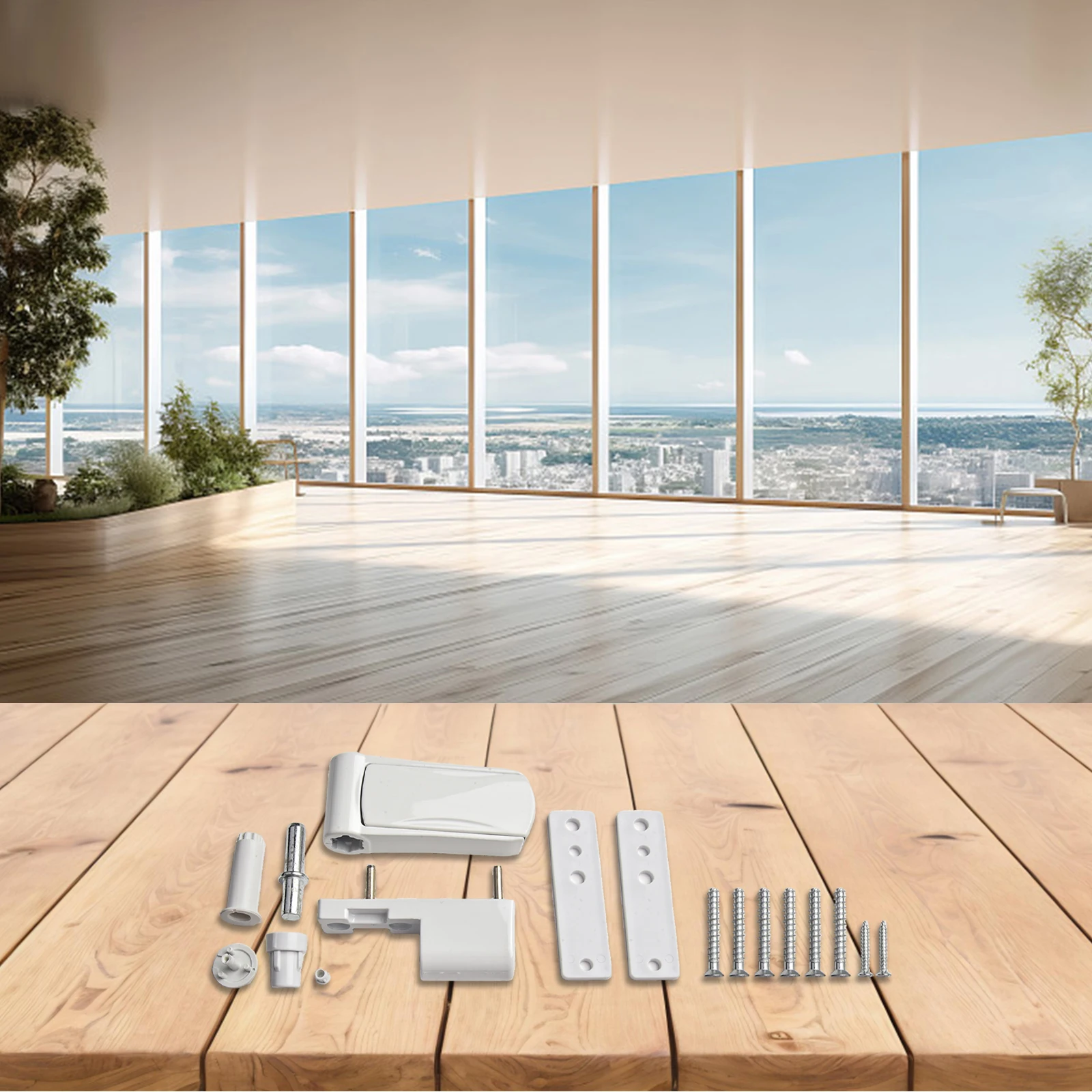 Upvc Deur Vlag Scharnier Triade Verstelbaar Voor Dubbele Beglazing Deuren Scharnier Aluminium Profiel Hydraulisch Stom Buffer Scharnier Wit