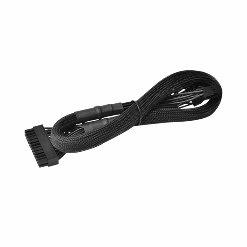 14 + 10Pin naar 24Pin ATX Belangrijkste Moederbord Voedingskabel Mouw Netto 60 CM voor CORSAIR HX1200i, HX1000i, HX850i, HX750i Modulaire Powers