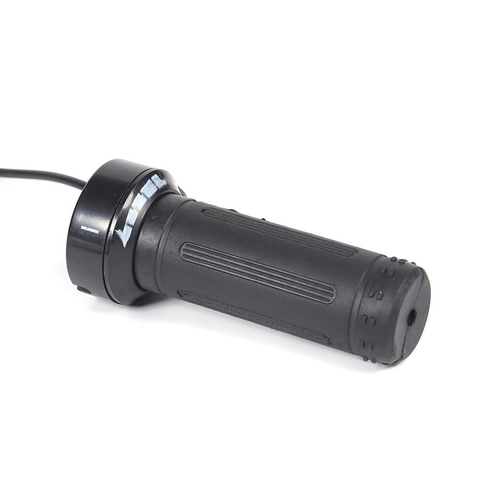 1set Electric E-Bike Twist Throttle 24V 36V 48V 3 Speed Handlebar Throttle Universal Electric Scooter Cycling Throttle Grip