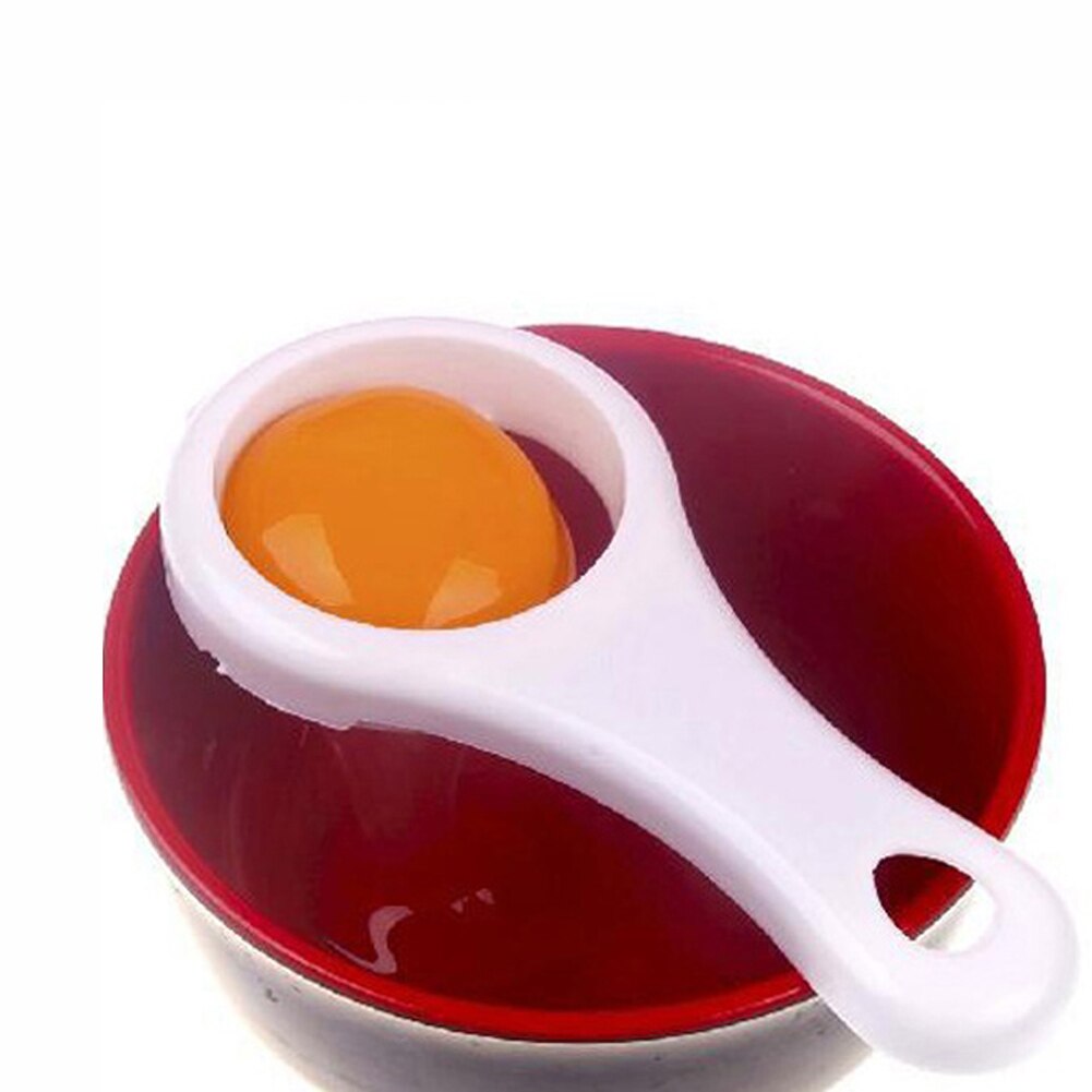 1 pc bonne jaune d'oeuf blanc séparateur oeuf diviseur oeuf outils PP matériau de alimentaire