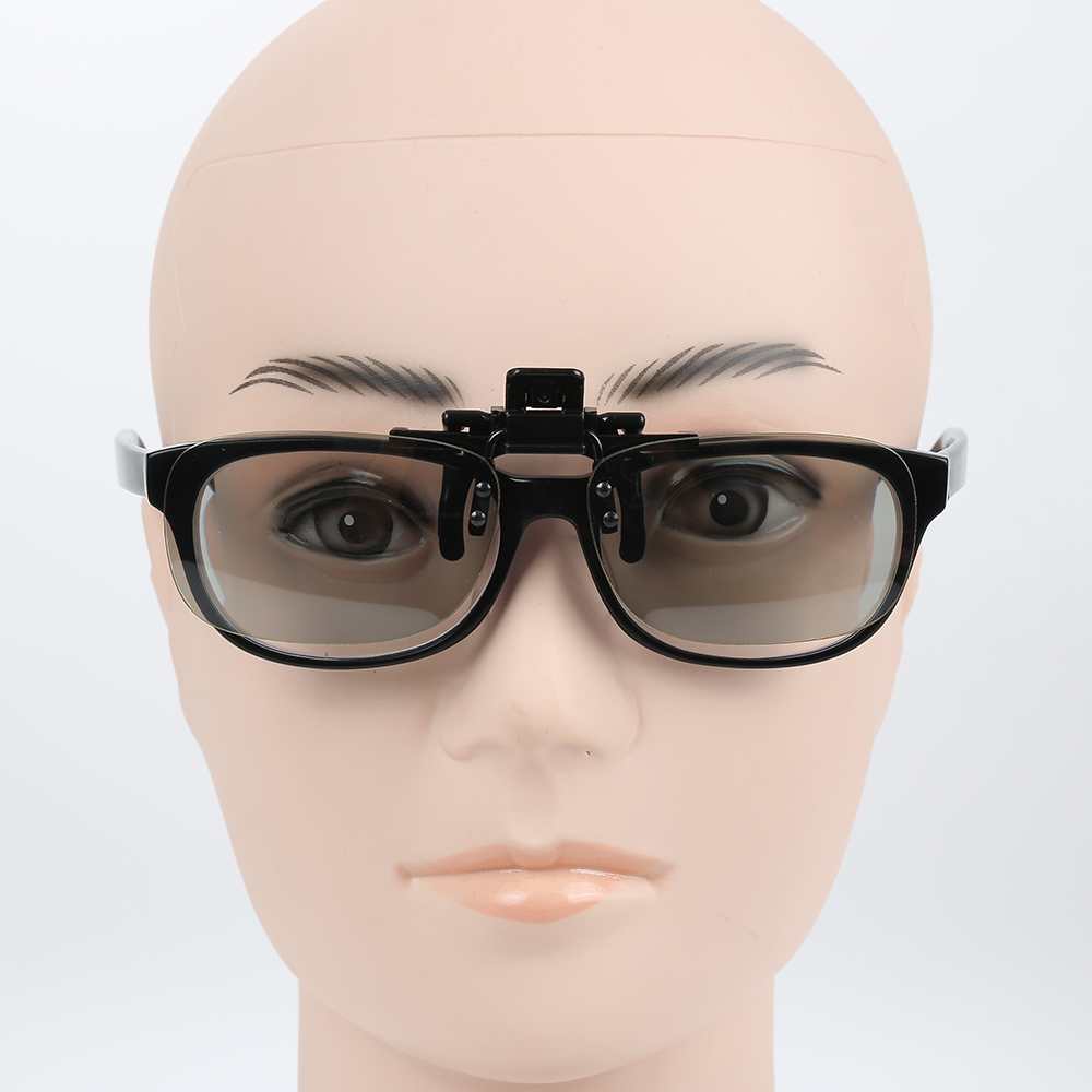 Bijziendheid Clip 3D Bril Maken Ogen Zien 3D Effect Movie Passieve TV met Glazen Doos