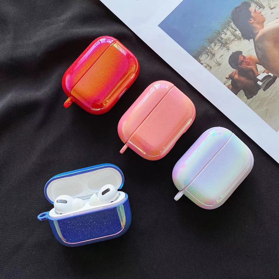 Retro Farben Kopfhörer Fall Für Airpods Pro Fall Nette Marmor Luxus Hard Cover Für Apple Air Schoten Pro 3 Fall earpods Lade Box