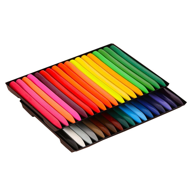 36 Colors Triangular Crayons Triangular Colouring Pencil for Students Kids Children H-best: 36 colors
