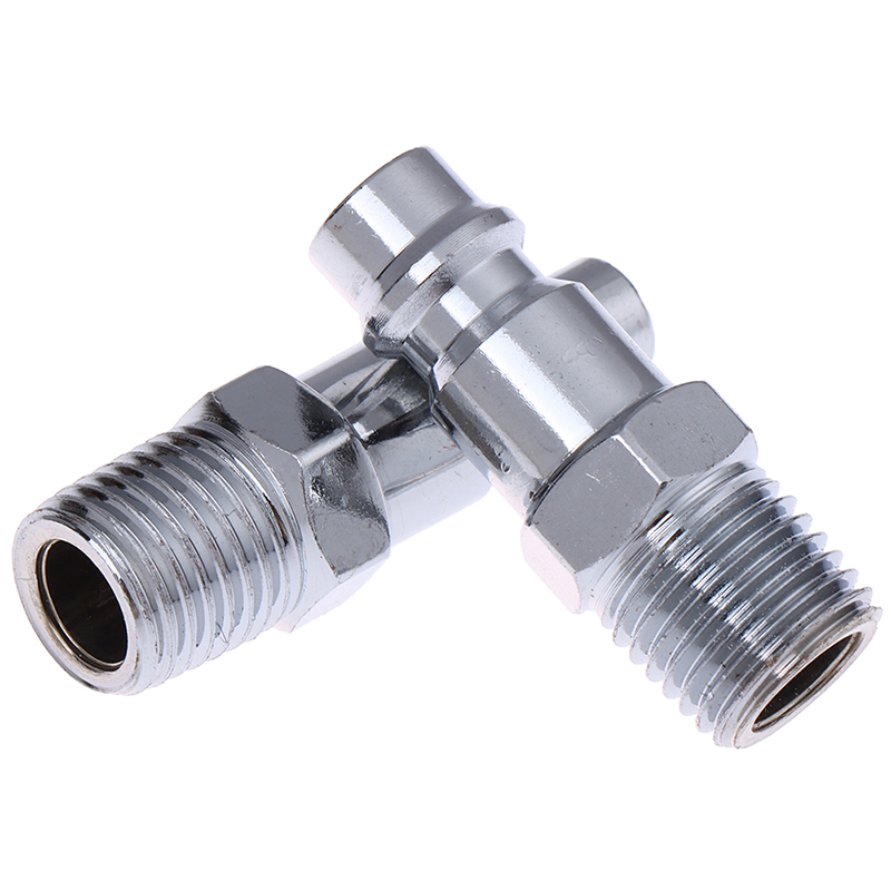 1/4" externe draad pneumatische snelkoppeling mannelijke connector Amerikaanse EU-stijl gezamenlijke connector