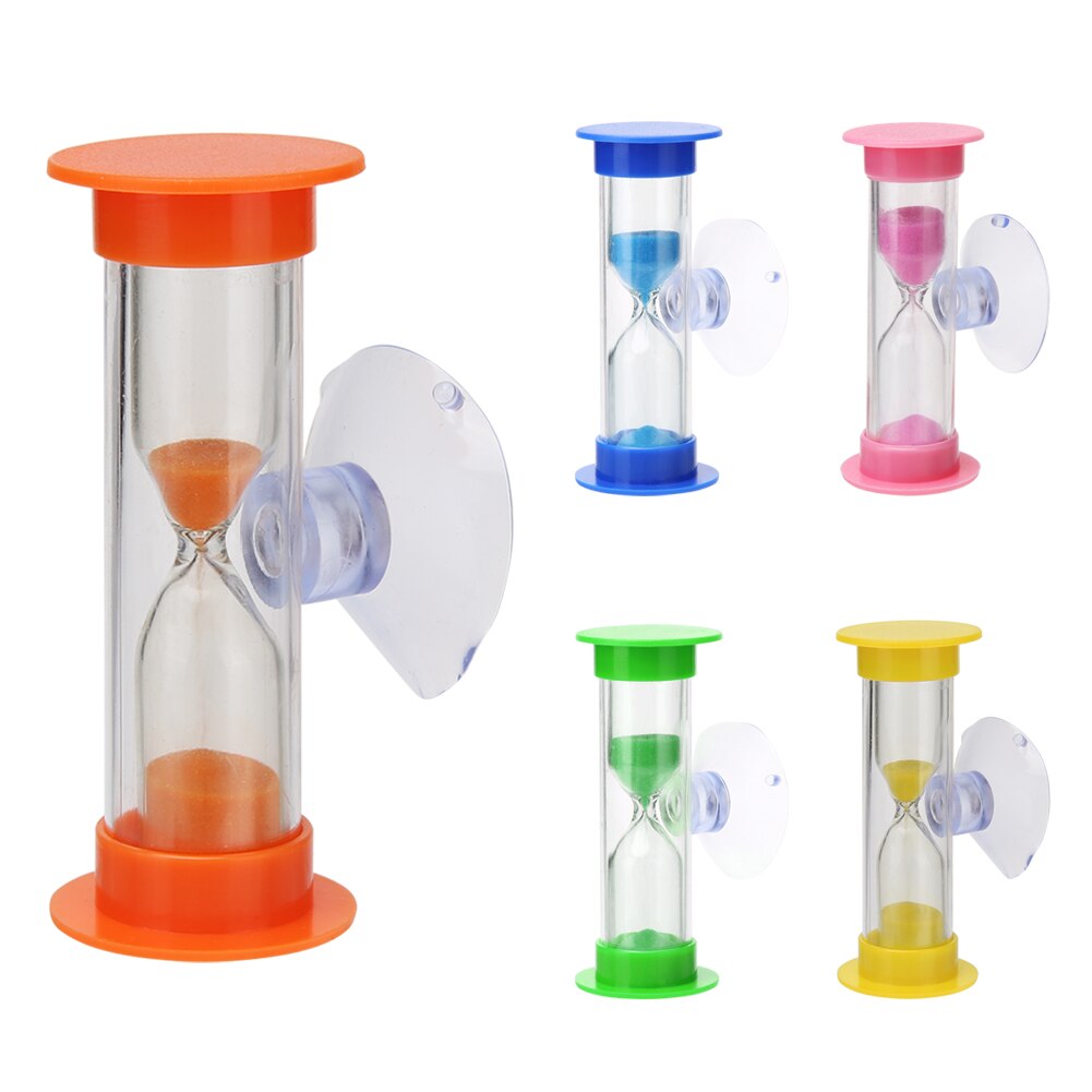 1Stck 2Min 3Min Sanduhren Für Dusche Timer/Zähne Bürsten Timer Mit Saugnapf Sanduhr Sand Uhr timersHome Dekor 5 Farben