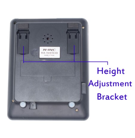 Kantoor thuis telefoon beller-id handsfree bellen vaste telefoon vaste lijn zwart dtmf/fsk telefoon zonder batterij groen scherm vaste lijn