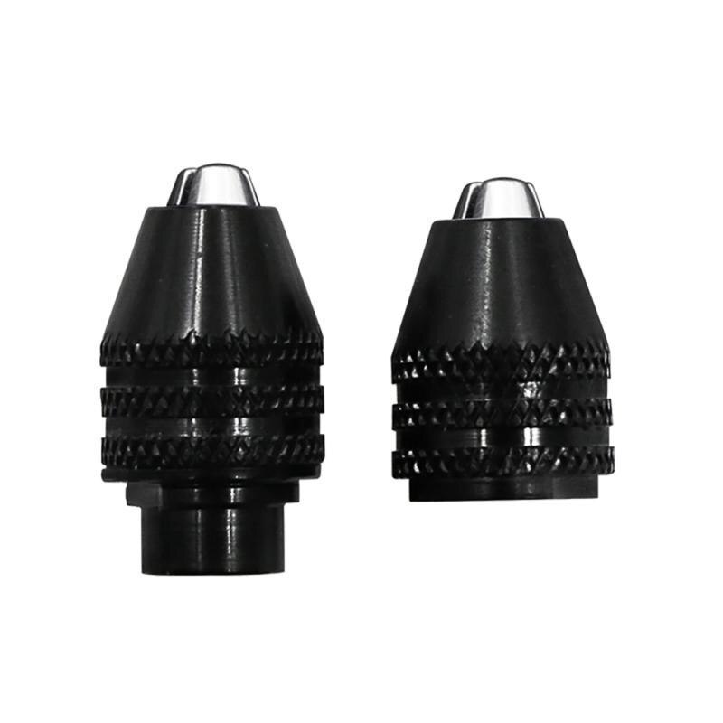 Mandrino autoserrante Mini trapano a cambio rapido mandrino 0.3-3.2mm cacciavite adattatore per avvitatore a percussione pinze per trapano elettrico