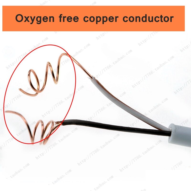 100 Meter Complete Roll HBV Telephone cable 2x0.4mm telephone wires copper wire