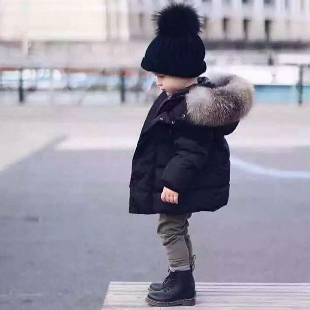 Baby Boys Jackets Autumn Winter Kids Jacket Girls Warm Thick Hooded Coat Children Outerwear 1-5 Y Toddler Girl Boy Clothing