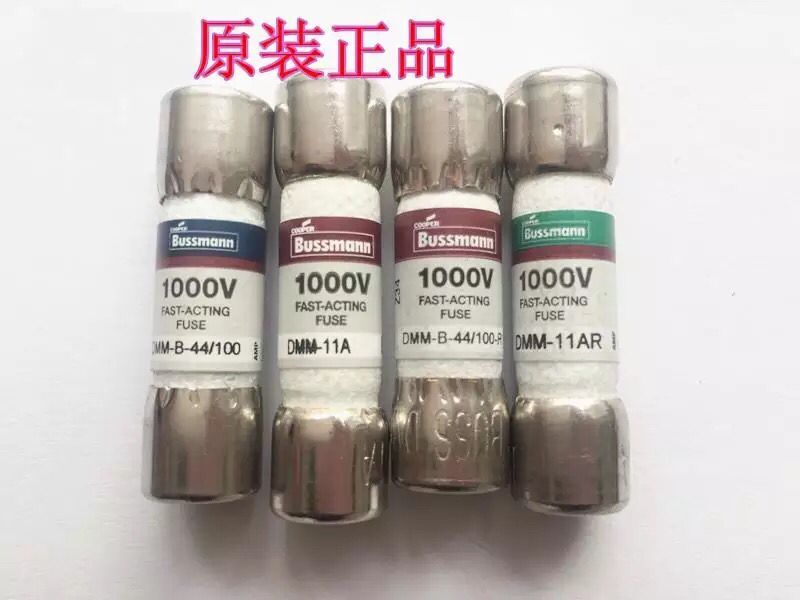 DMM-B-44/100 DMM-44/100 DMM-B-44/100-R DMM-11A DMM-B-11A DMM-B-11AR BUSSMANN 0.44A 1000V 11A FUSE 10X35MM 10X38MM ORIGINAL