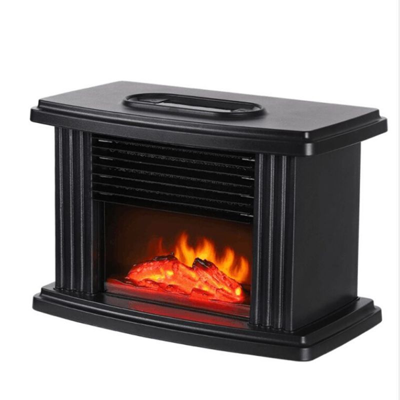1000w elektrisk flammevarmer pejs luftvarme rumvarmer blæser radiator eu  q1jb: Default Title