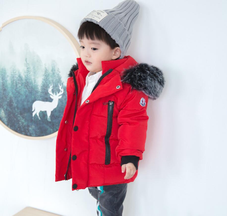 Mode Herfst Winter Jas Voor Jongens Kinderen Jas Kinderen Hooded Warme Bovenkleding Jas Voor Meisjes Kleding 2-7 Jaar baby Jas