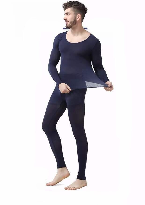 men and women 3 seconds suits thermal underwear top shirt long johns set sleep bottom wear