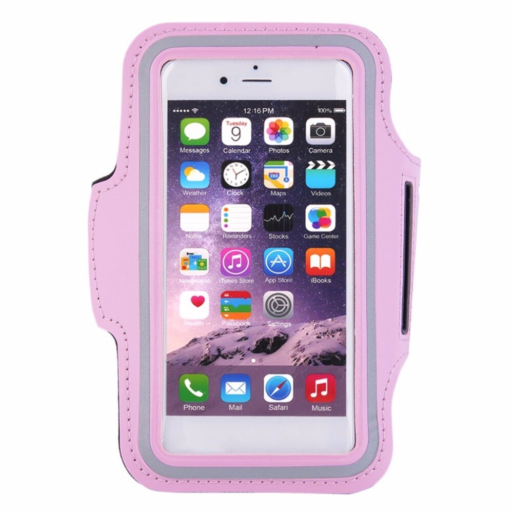 Unisex Sport Verstelbare Duurzaam Wasbaar Beschermende Pouch Case Gym Running Oefening Arm Band Case voor Samsung Galaxy