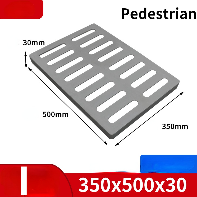 Water drain grate For Resin rectangular drain cover Kitchen sink manhole cover: I