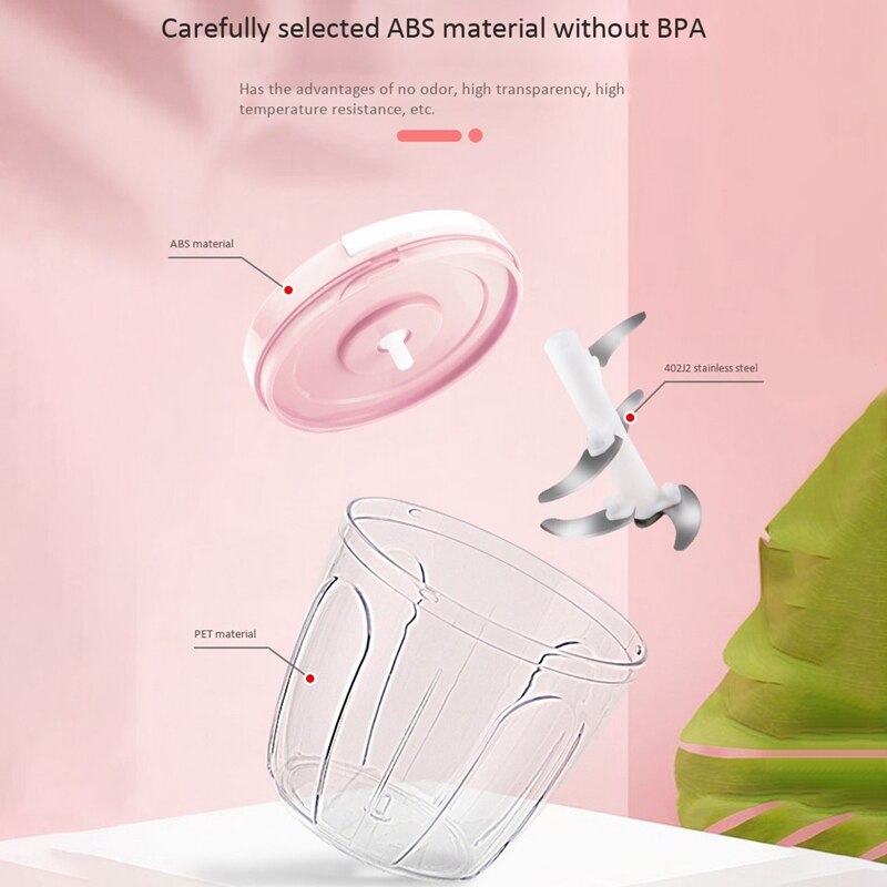 Hand Held Vegetable Chopper Kitchen Multi-Functional Household Vegetable Chopper Vegetable Chopper Filling Machine Cooking