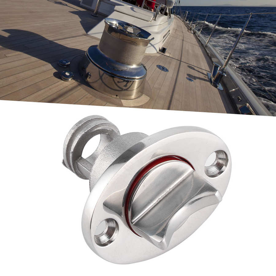 Marine Polished Garboard Drain Plug Fits Hole Screw Thread Corrosion Resistant 316 Stainless Steel Boat Accessories