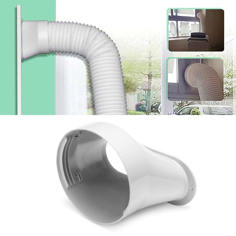 13/15cm Diameter Portable Air Conditioning Body Exhaust Duct Interface Pipe Connector Conditioner Parts