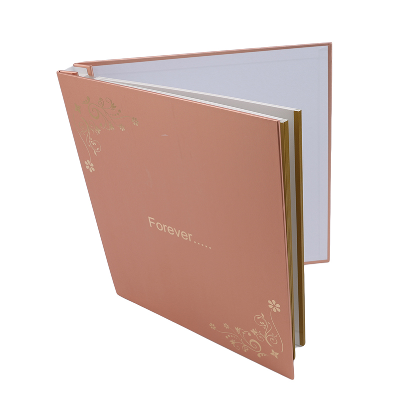 Duży 10w Scrapbooking album fotograficzny Wykonany ręcznie DIY twardy papier zdjęcie ślubne album pamięć albumy ze zdjęciami: różowy