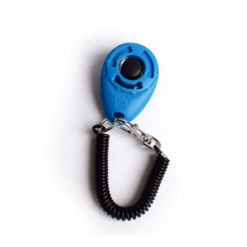Correa de plástico inteligente para adiestramiento de perros, accesorio para entrenamiento de mascotas, 10 unids/lote: Azul