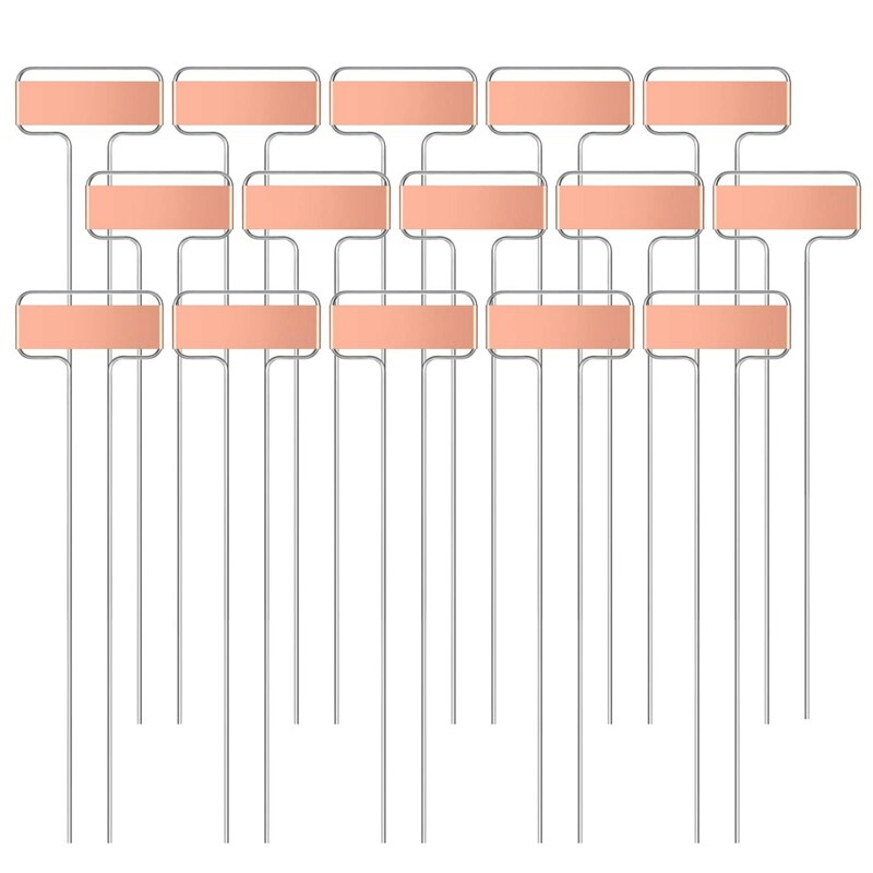 40 Pieces of Metal Plant Labels 10 Inch Copper Plant Labels Plant Tag Labels: Default Title