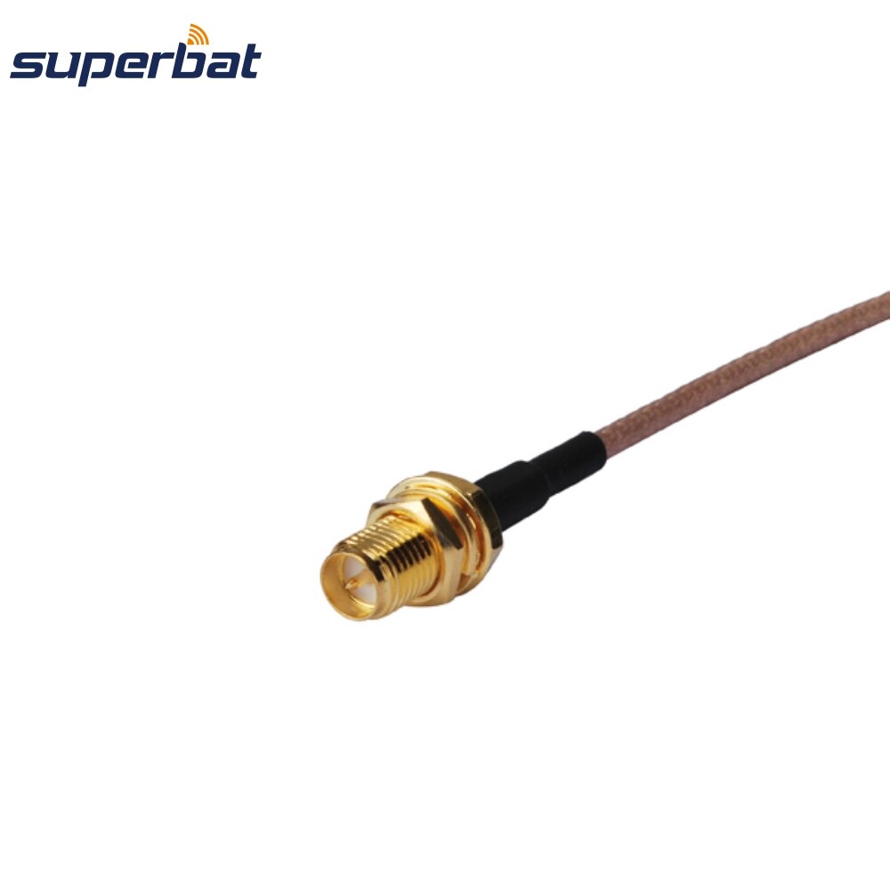 Superbat RP-SMA Jack Naar MS-147 Plug Rechte Hoek Pigtail Kabel RG316 Voor 3G Usb Draadloze