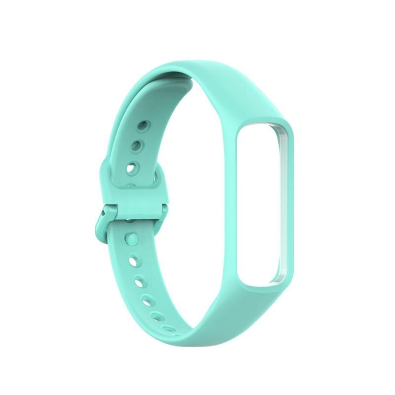 Smart Zubehör Silikon Strap Für Samsung Galaxy Fit 2 SM-R220 Armband Ersatz Armband Tragbare Geräte: 09 blue